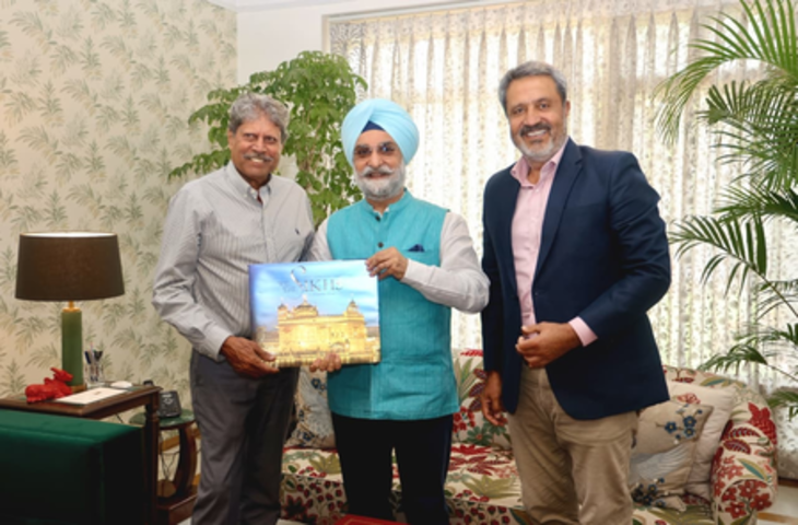 कपिल देव और अमनदीप जोहल ने दिल्ली के उपराज्यपाल से की मुलाकात; 'ग्लोबल सिटी' बनाने के विजन में गोल्फ की भूमिका पर चर्चा