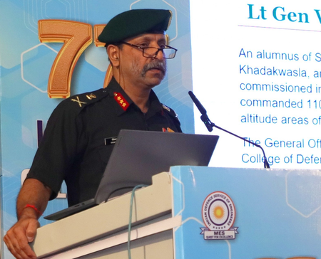 मिलिट्री इंजीनियर सर्विसेज के प्रमुख ने नैतिकता और जवाबदेही पर जोर दिया