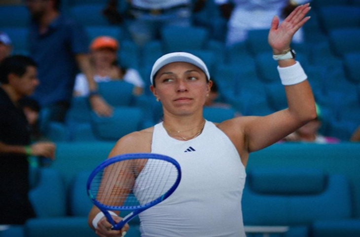 मियामी ओपन: पांच क्वार्टर फाइनल में पहुंचने वाली तीसरी अमेरिकी खिलाड़ी बनीं जेसिका पेगुला, एलेना रायबाकिना ने भी बनाई जगह