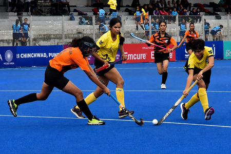 जूनियर महिला हॉकी नेशनल्स: दूसरे दिन आंध्र प्रदेश, पुडुचेरी और कर्नाटक ने दर्ज की जीत