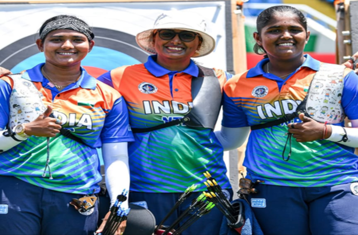 आर्चरी विश्व कप स्टेज 2: भारतीय महिला रिकर्व टीम कोरिया को हराकर फाइनल में पहुंची