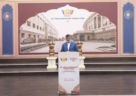 ब्रिक्स देशों के संसदीय नेताओं की मेजबानी, सीपी राधाकृष्णन ने भारतीय लोकतंत्र की विरासत की सराहना की