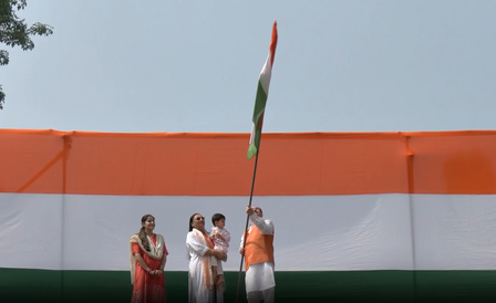 हर घर तिरंगा अभियान: जेपी नड्डा ने आवास पर फहराया राष्ट्रीय ध्वज, राम मोहन नायडू ने लिया तिरंगा रैली में हिस्सा