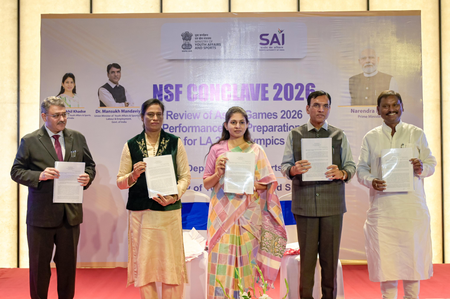 प्रतिभाओं की पहचान कर सही प्रशिक्षण देना होगा, जिससे एथलीट सर्वोच्च स्तर पर पहुंच सकें: मनसुख मांडविया