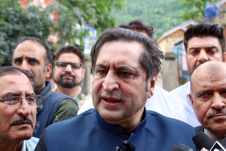 सजाद लोन को पिता की पुण्यतिथि पर श्रीनगर में किया गया नजरबंद
