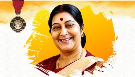मुख्यमंत्रियों ने पुण्यतिथि पर पूर्व विदेश मंत्री सुषमा स्वराज को किया याद और दी श्रद्धांजलि