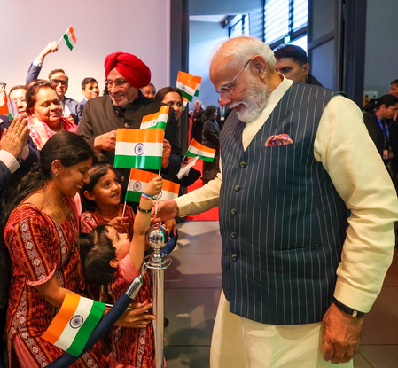 नीदरलैंड्स में भारतीय समुदाय से पीएम मोदी की अपील, ‘विकसित भारत’ यात्रा में दें योगदान