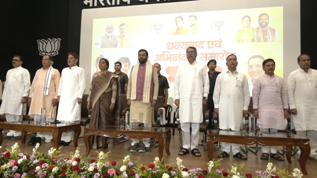 हरियाणा में सतीश पूनिया और सुरेंद्र नागर के विदाई समारोह में नेताओं ने उनके योगदान को सराहा