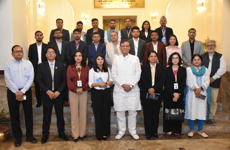 भारत-नेपाल संबंधों की ऐतिहासिक मजबूती पर जोर, यूपी विधानसभा में नेपाली मीडिया दल से मिले सतीश महाना