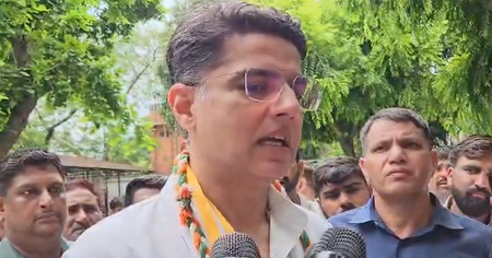 कांग्रेस नेता सचिन पायलट ने सरकार पर बोला हमला, कहा- 'सरकार को अपनी सोच बदलनी चाहिए'