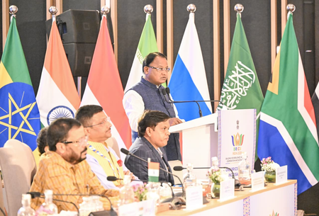 ओडिशा: सीएम माझी ने बैठक में आपदा जोखिम कम करने पर ब्रिक्‍स के बीच सहयोग की अपील की
