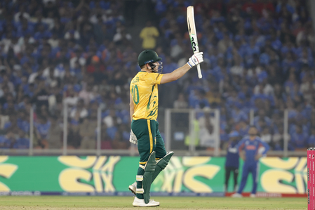 भारत के खिलाफ टी20 वर्ल्ड कप में दूसरी फिफ्टी, 4 पारियों में 166 रन बना चुके डेविड मिलर