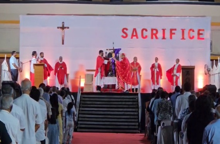 मुंबई के होली नेम चर्च में मनाया गया गुड फ्राइडे, शांति और सांप्रदायिक सद्भाव का दिया संदेश