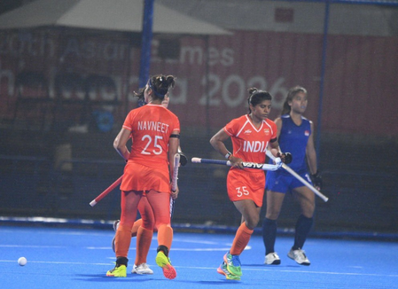 एशियन गेम्स: भारतीय महिला हॉकी टीम ने सिंगापुर को 7-0 से रौंदा, सेमीफाइनल में साउथ कोरिया से मुकाबला तय