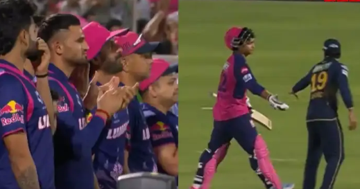 GT vs RR Highlights: 'सदके में दुश्मन भी झुके', वैभव सूर्यवंशी का शतक के बाद पुरे मैदान ने ऐसे किया 'रॉयल अंदाज में इस्तकबाल'