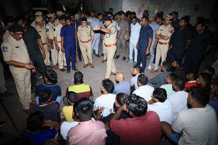 हैदराबाद पुलिस ने ड्रग तस्करी के खिलाफ 'ऑपरेशन थंडरबोल्ट' चलाया
