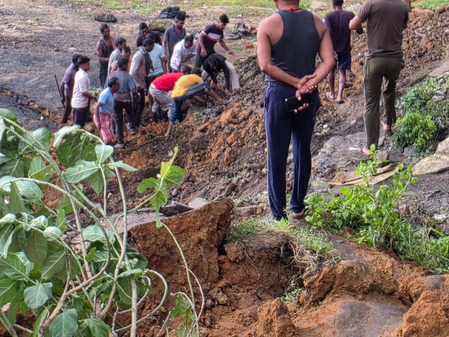 धनबाद में अवैध कोयला खदान की चाल धंसी, महिला समेत दो की मौत, कई के दबे होने की आशंका