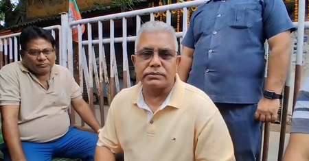 दिलीप घोष बोले- घुसपैठ और अवैध कब्जों पर कार्रवाई से ही बंगाल में आएगी शांति