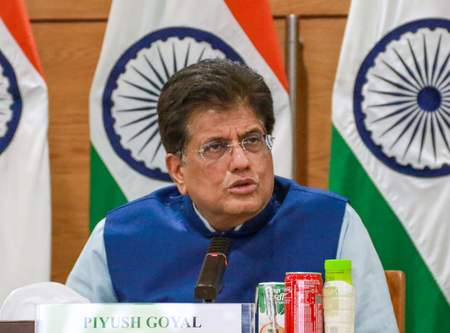 भारत-अमेरिका व्यापार समझौते के पहले चरण पर जुलाई तक हो सकता है हस्ताक्षर: पीयूष गोयल