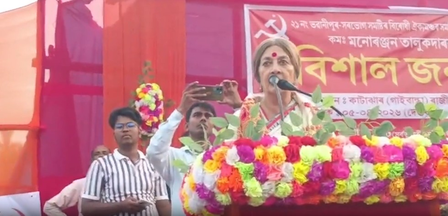 वृंदा करात ने चुनाव आयोग से हिमंता बिस्वा सरमा को अयोग्य घोषित करने की मांग की