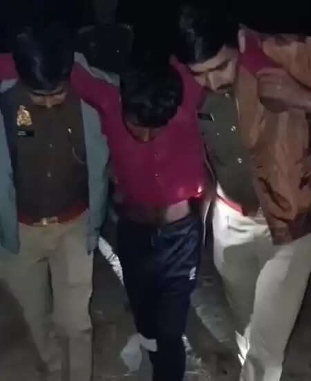 हरदोई: नाबालिग से रेप का आरोपी पुलिस मुठभेड़ के बाद गिरफ्तार, 25 हजार का था इनाम