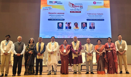 बिहार: नालंदा विश्वविद्यालय में ‘विश्वरंग नालंदा 2026’ की शुरुआत, भाषा-संस्कृति से पूर्वोत्तर और दक्षिण-पूर्व एशिया के बीच संवाद पर जोर