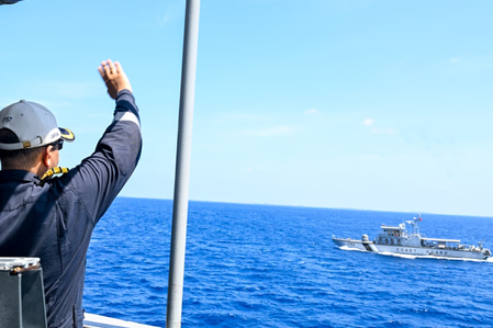 आईएनएस ‘सुनयना’ व मालदीव के ‘गाजी’ ने किया समुद्री सैन्य अभ्यास