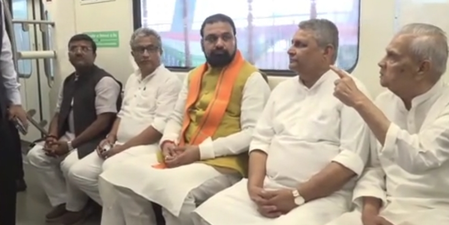 पटना मेट्रो का दायरा बढ़ा, सीएम सम्राट चौधरी ने मलाही पकड़ी स्टेशन और विस्तारित सेवा का किया शुभारंभ