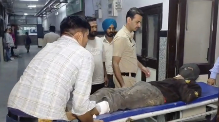 पंचकूला में पुलिस और बदमाशों के बीच मुठभेड़, दो आरोपियों को लगी गोली, पुलिसकर्मी भी घायल