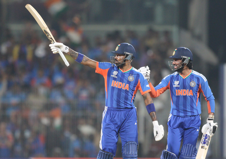 भारत बनाम जिम्बाब्वे: एक ही पारी में 17 छक्के, टी20 वर्ल्ड कप में टीम इंडिया का नया कारनामा