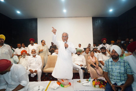 पंजाब के लोग आप सरकार को हटाने के लिए कांग्रेस को विकल्प मानते हैं: भूपेश बघेल