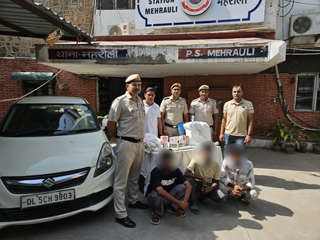 दिल्ली-एनसीआर में चोरी के 18 मामलों से जुड़े गिरोह का पर्दाफाश, तीन गिरफ्तार