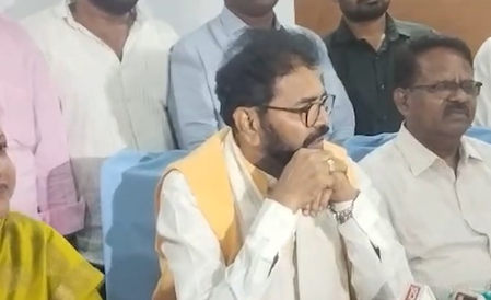 भाजपा-जेडीएस विधायकों के सूखा प्रभावित क्षेत्रों की अनदेखी कर रही कर्नाटक सरकार: नारायणस्वामी