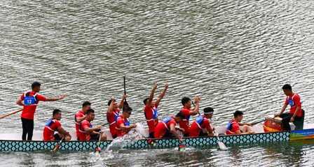 एशियाई बीच गेम्स : चीन ने ड्रैगन बोट स्पर्धा में पांच स्वर्ण पदक जीते