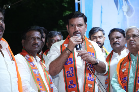 भाजपा ने बाबा साहेब अंबेडकर का सम्मान किया, कांग्रेस ने उनका अपमान किया: विजयेंद्र