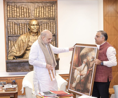 केंद्रीय गृह मंत्री अमित शाह से तरुण चुघ की मुलाकात, नशा तस्करी और गैंगस्टरवाद समेत कई मुद्दों पर की चर्चा