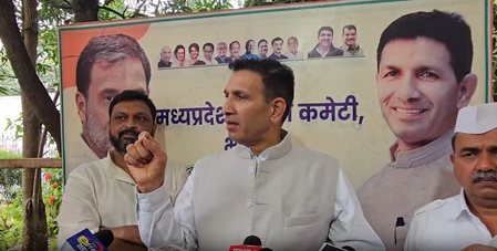 स्वतंत्रता दिवस पर जीतू पटवारी ने फहराया तिरंगा, मध्य प्रदेश में केजी से पीजी तक मुफ्त शिक्षा​ ‌की मांग