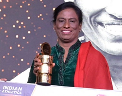पीटी ऊषा 'इंडियन एथलेटिक्स अवार्ड्स' में 'लाइफटाइम अचीवमेंट अवार्ड' से सम्मानित