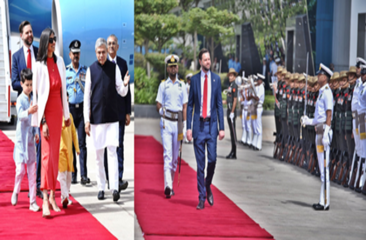 अमेरिकी उपराष्ट्रपति जेडी वेंस परिवार सहित सोमवार रात पहुंचेंगे जयपुर; शहर में कड़ी सुरक्षा व्यवस्था