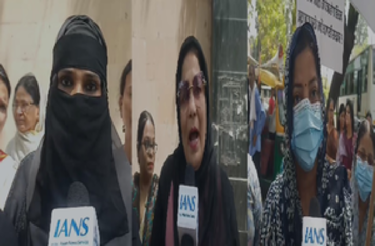 केजरीवाल के वादों को झूठा बता सड़कों पर विरोध प्रदर्शन करने उतरी दिल्ली की महिलाएं, कहा- बस, बहुत हो गया