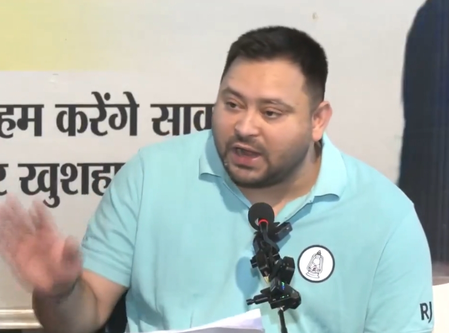 बिहार में भ्रष्टाचार को लेकर तेजस्वी का सरकार पर हमला, बोले-खजाना खाली पर घोटालेबाजों की भरी हैं जेबें