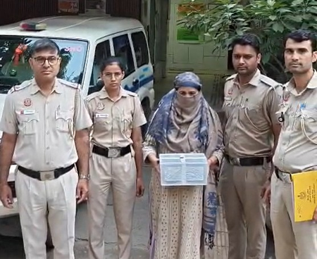 दिल्ली के पहाड़गंज में 72 वर्षीय महिला चोर गिरफ्तार, 1.85 लाख रुपये और 2,600 अमेरिकी डॉलर बरामद