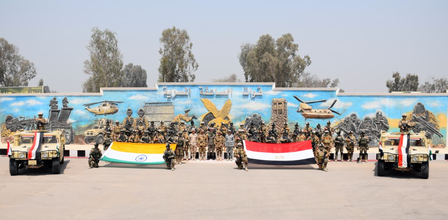 मिस्र व भारतीय सेना के संयुक्त प्रशिक्षण "साइक्लोन-4" का समापन