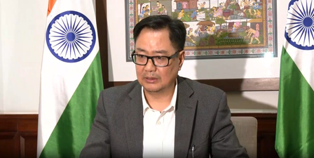 राहुल गांधी के खिलाफ विशेषाधिकार हनन नोटिस लाएंगे : किरेन रिजिजू