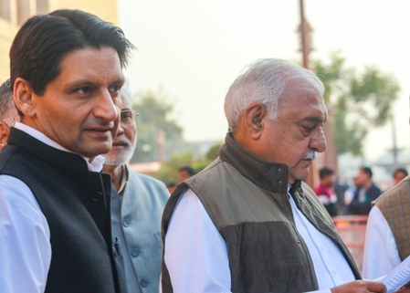 कौशल निगम कर्मचारियों को पक्का करने की मांग, भूपेंद्र सिंह हुड्डा ने सरकार को घेरा