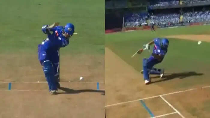 MI vs LSG Highlights: बाल-बाल बच गए​ हिटमैन, रेयान रिकेल्टन का रॉकेट शॉट, जमीन पर लोट पोट हो गए रोहित शर्मा