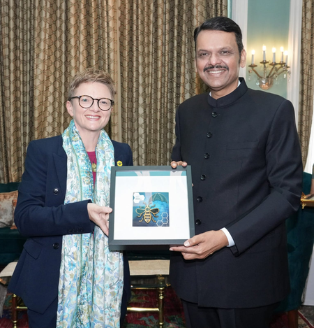 महाराष्ट्र और ब्रिटेन के बीच उन्नत विनिर्माण, एआई और स्वच्छ ऊर्जा के क्षेत्र में सहयोग पर चर्चा