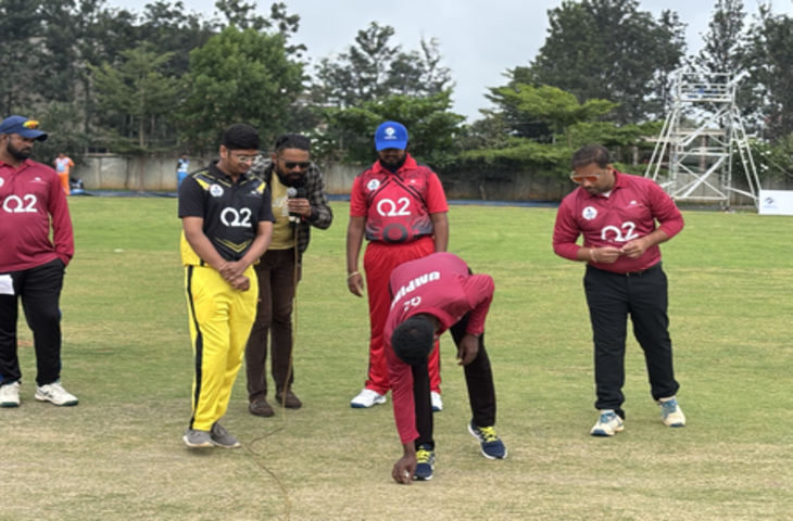 कर्नाटक पुरुष टी20 क्रिकेट सीरीज फॉर द ब्लाइंड बेंगलुरु में शुरू