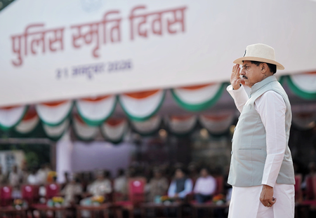 शहीद पुलिसकर्मियों की पत्नी और माता-पिता को मिलेंगे 50-50 लाख रुपयेः मुख्यमंत्री मोहन यादव