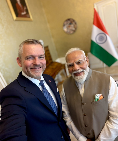 स्लोवाक राष्ट्रपति से मुलाकात के बाद पीएम मोदी बोले- 'आपके विचार हमेशा बहुत प्रेरक और मूल्यवान होते हैं'